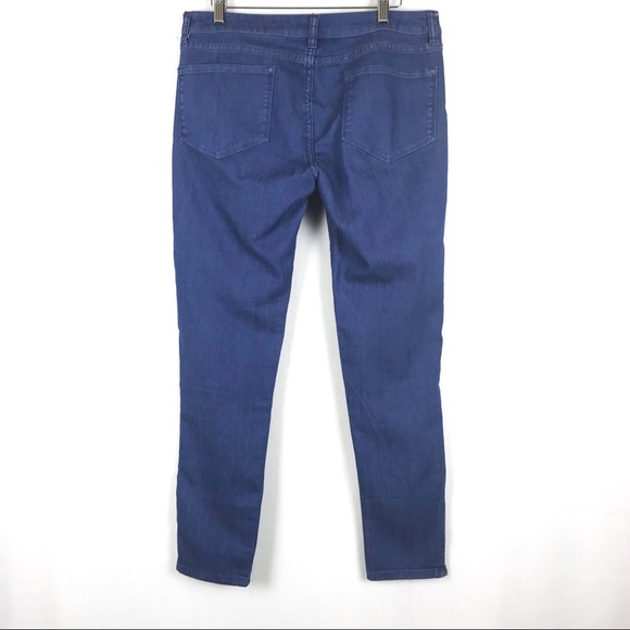 Joe Fresh Skinny Zip Ankle Jean Size 10 Women Blue - Picture 4 of 8